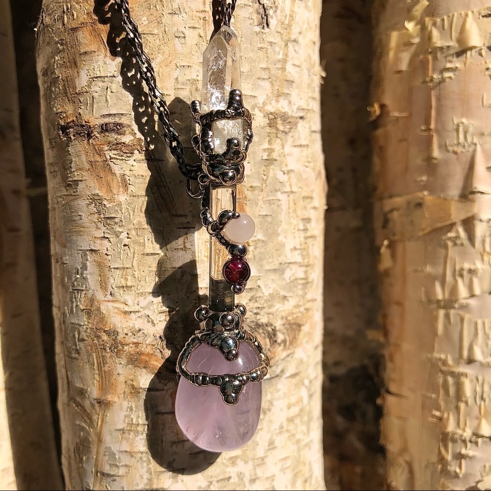 Necklace -  Crystal Wand